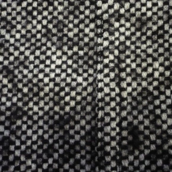 Vintage LOFT Thick Wool Blend Black Banded Waist Skirt 29W - Picture 7 of 12